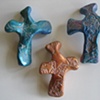 3 HAND HELD CROSSES 6, 7, & 8