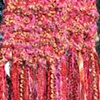G_BRICK RED, GOLDEN BROWN, PURPLEY PINK FRINGE