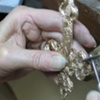 CLEANING EDGES WITH RUBBER WHEEL ABRASIVE