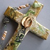 CLOSE UP CROSS WITH DESCENDING DOVE
THE SPIRIT IN MOTION (SOLD)