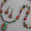 PARTING OF THE RED SEA
BEADED NECKLACE FULL VIEW