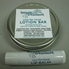 LOCO FOR COCOA 
LOTION BAR IN TIN 
LIP BALM