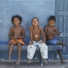 kids at the aldeia in caraiva