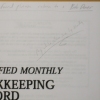 bob denver's bookkeeping record