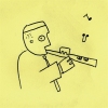 post-it note drawings