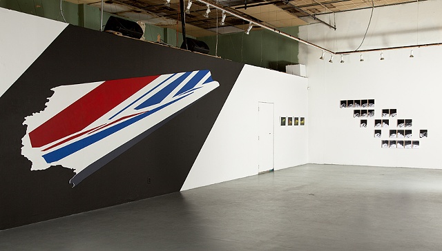 Installation View: 
Pursuing A Calculated Distance