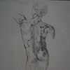 Nude standing study