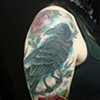 Crow and Roses