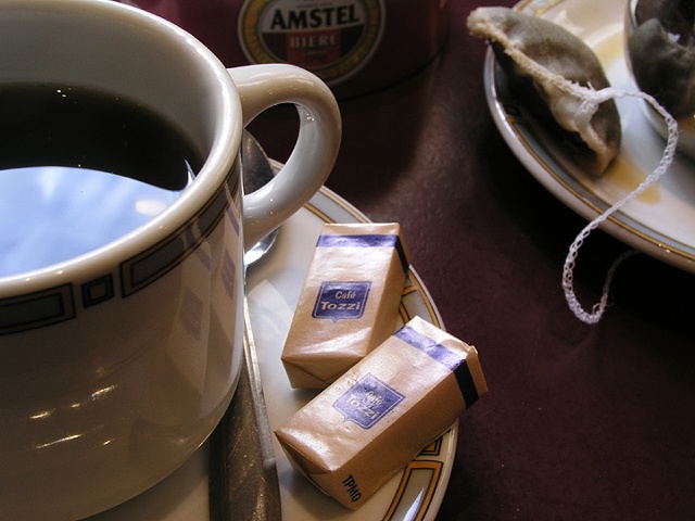 Tea at the cafe