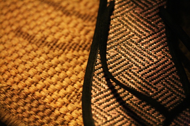 slipper and mat