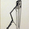 Rickety Structure with Ladder