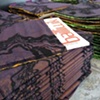 Bailliwik Covers, Fall 2009
screen printed and flocked layers of sheer fabric
edition of 125 
