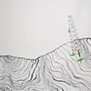 In-progress drawing, in the studio