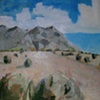 Sandia Mountain Triptych (Right) 