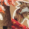 Wolf and Flowers