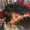 "windshield" 36"x48" acrylic, oil on canvas. '09