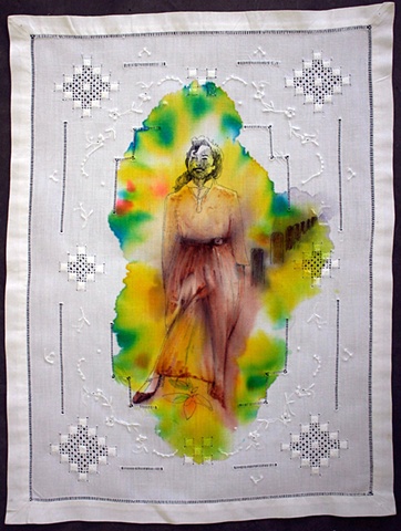 Cloth Placemat, (Grandma IV)