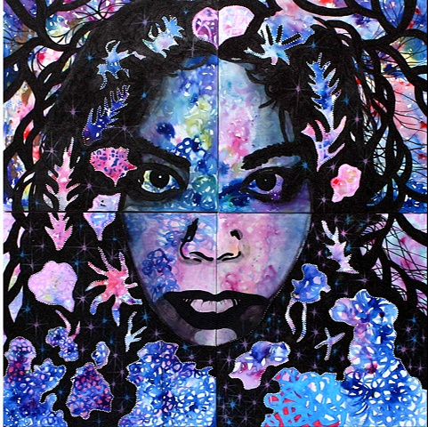 Glitter Muck (Self Portrait)