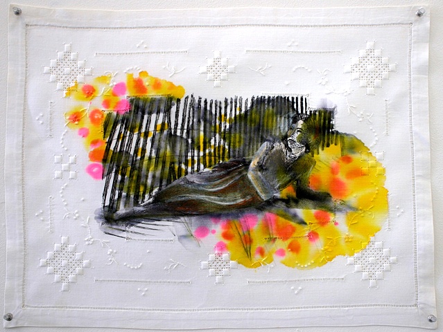 Cloth Placemat, (Grandma III)