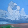 Distant storm