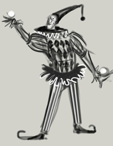 Clown sketch