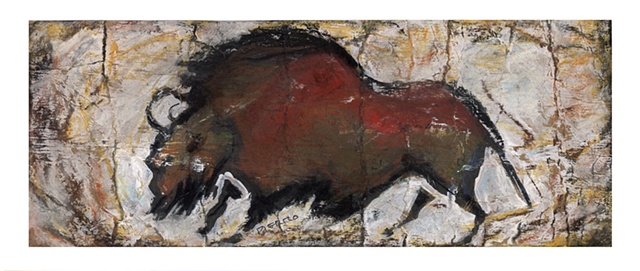 Christmas Bison