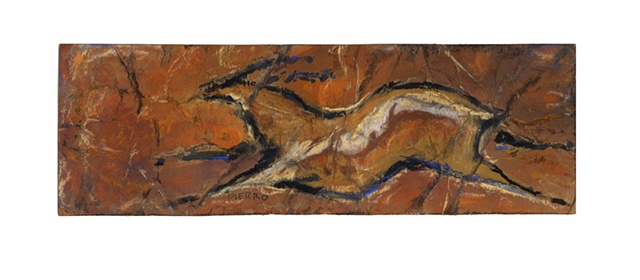 Racing antelope