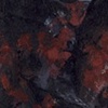 Black horse red spots