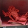 Spraying glaze