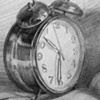 Clock, phone book, & phone