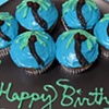 Palm Tree Cup Cakes