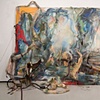 Untitled. (Landscape with roots & belts.) 
