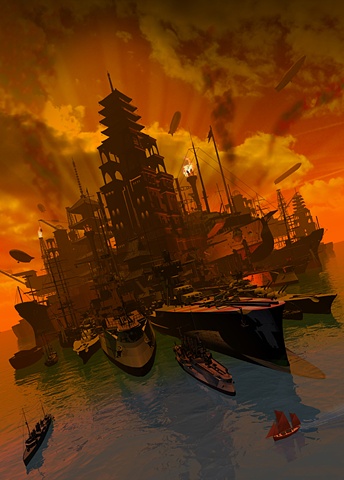 MY ARMADA

One of the cities created and described in the new China Mi�ville Novel "Kraken"