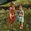 Two Girls And A Crab