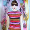 Painting of Eleni Mandell for SXSW