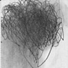 Business Hearts:  2/18/07, 2:36-2:47 am
(side 2 of double-sided drawing on perforated paper)