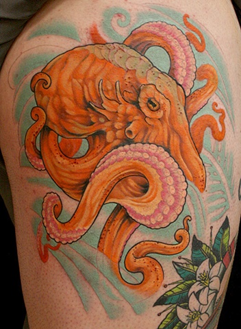 Octopus  tattoo