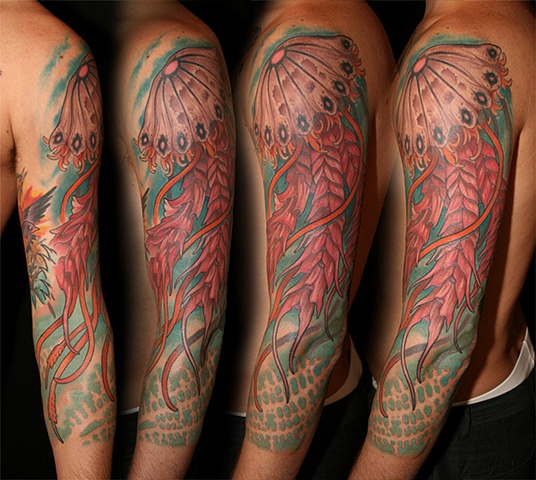 Jellyfish sleeve