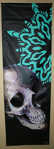 My banner for conventions. About 9 ft tall.