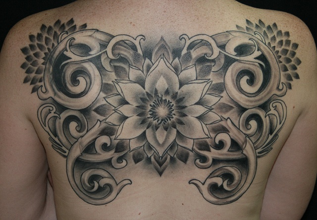 Floral Ornamental Backpiece
