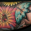 Floral sleeve inner arm