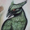 Made this in pheonix at hell city. Untitled, oil on canvas. 