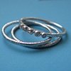 Cog 18k Gold and Diamond Engagement or Wedding Ring Set 