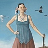 Portrait as Woman guarding Prairie