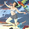 Family Flying Kite