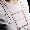 Three-Square Perspective Necklace