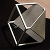 Two-Sided Cube Brooch