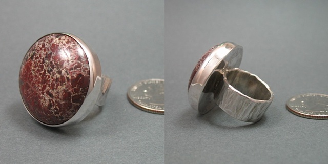 Brecciated Jasper Ring