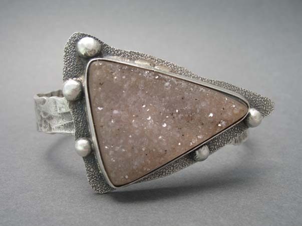Tan Drusy Cuff