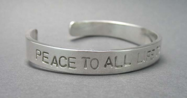 Peace to all, life to all, love to all
